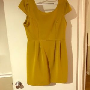 BarIII lime green dress